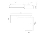 Corner sofa 598395