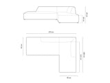 Corner sofa 598395