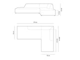Corner sofa 598395