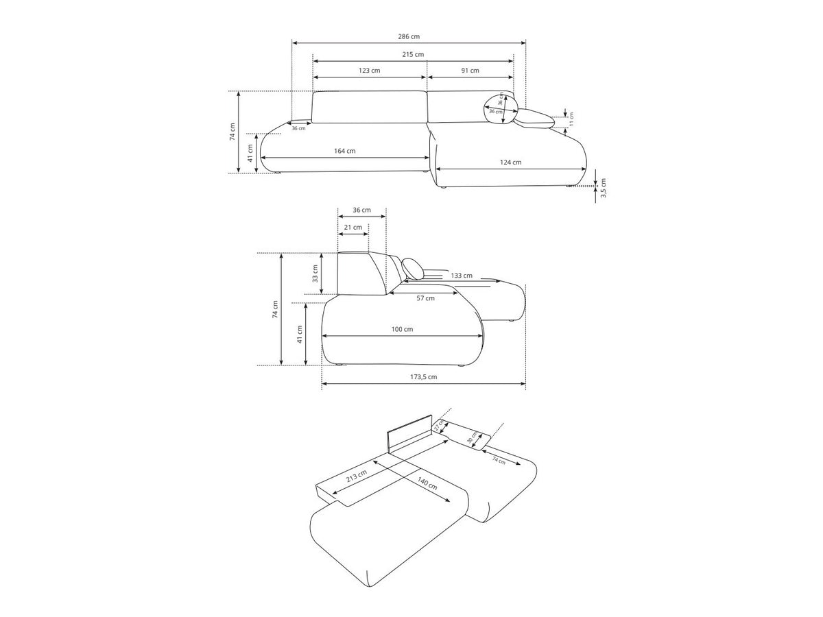 Corner sofa 598759