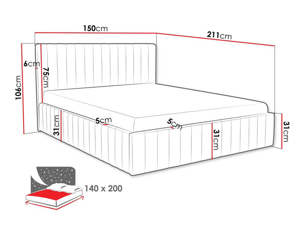 Bed 599172