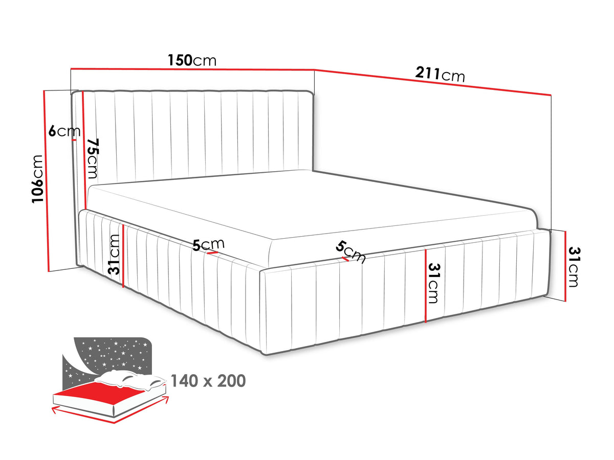 Bed 599172