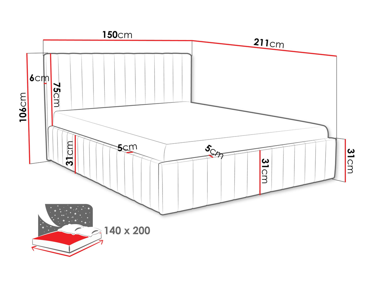 Bed 599172