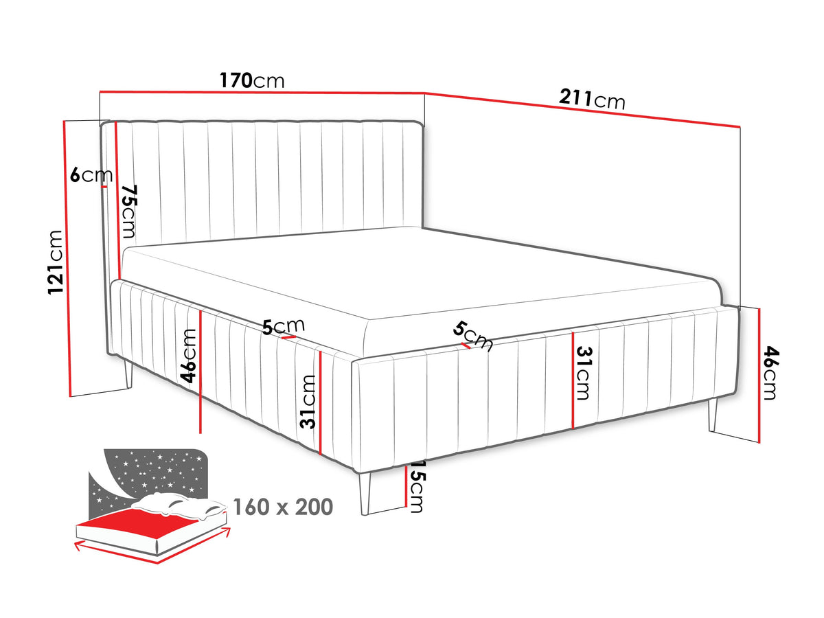 Bed 599227