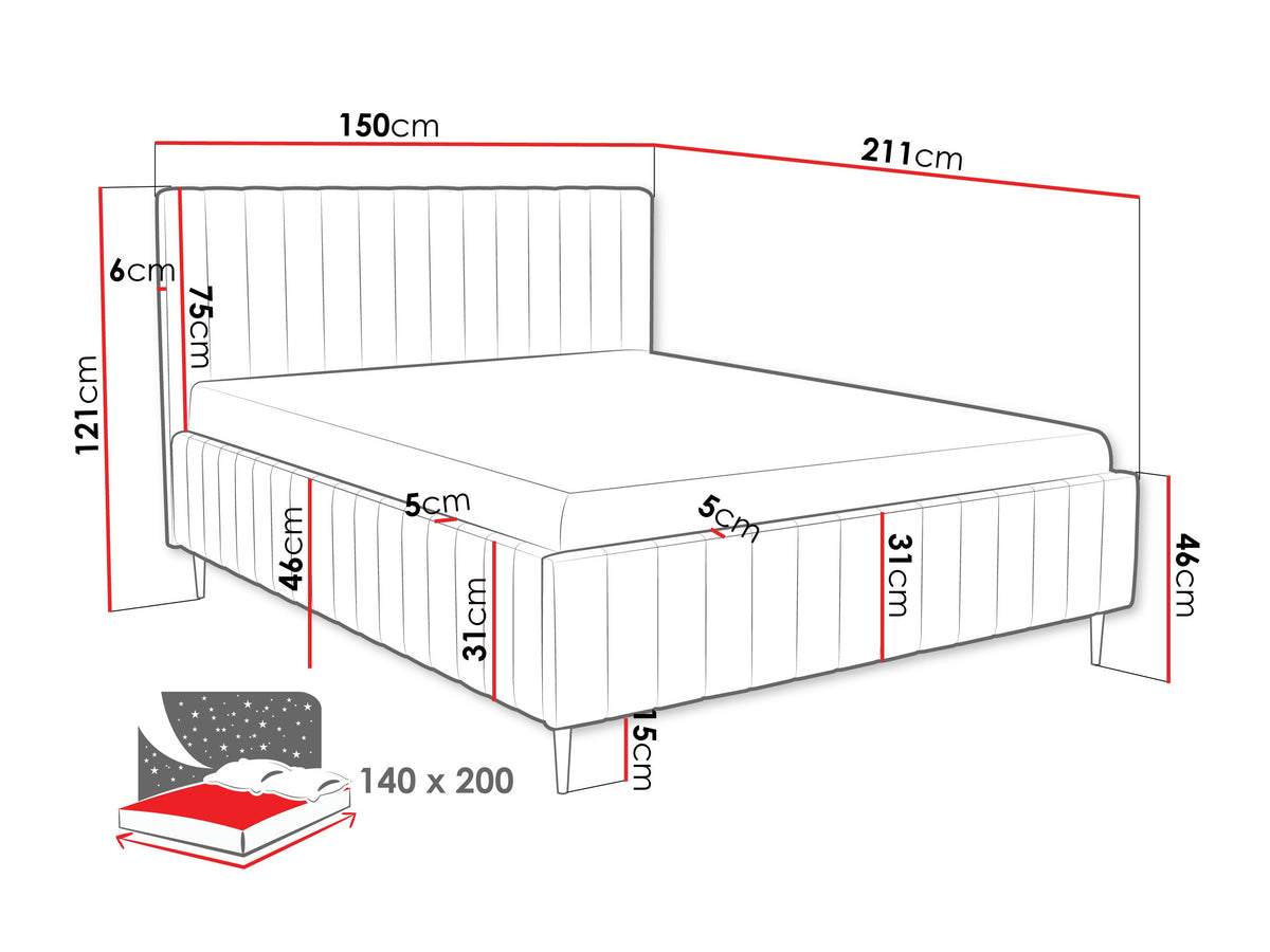 Bed 599227