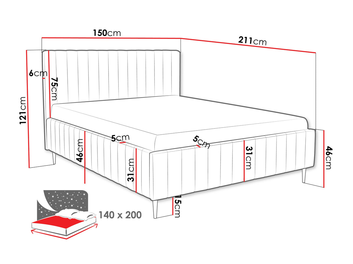 Bed 599227