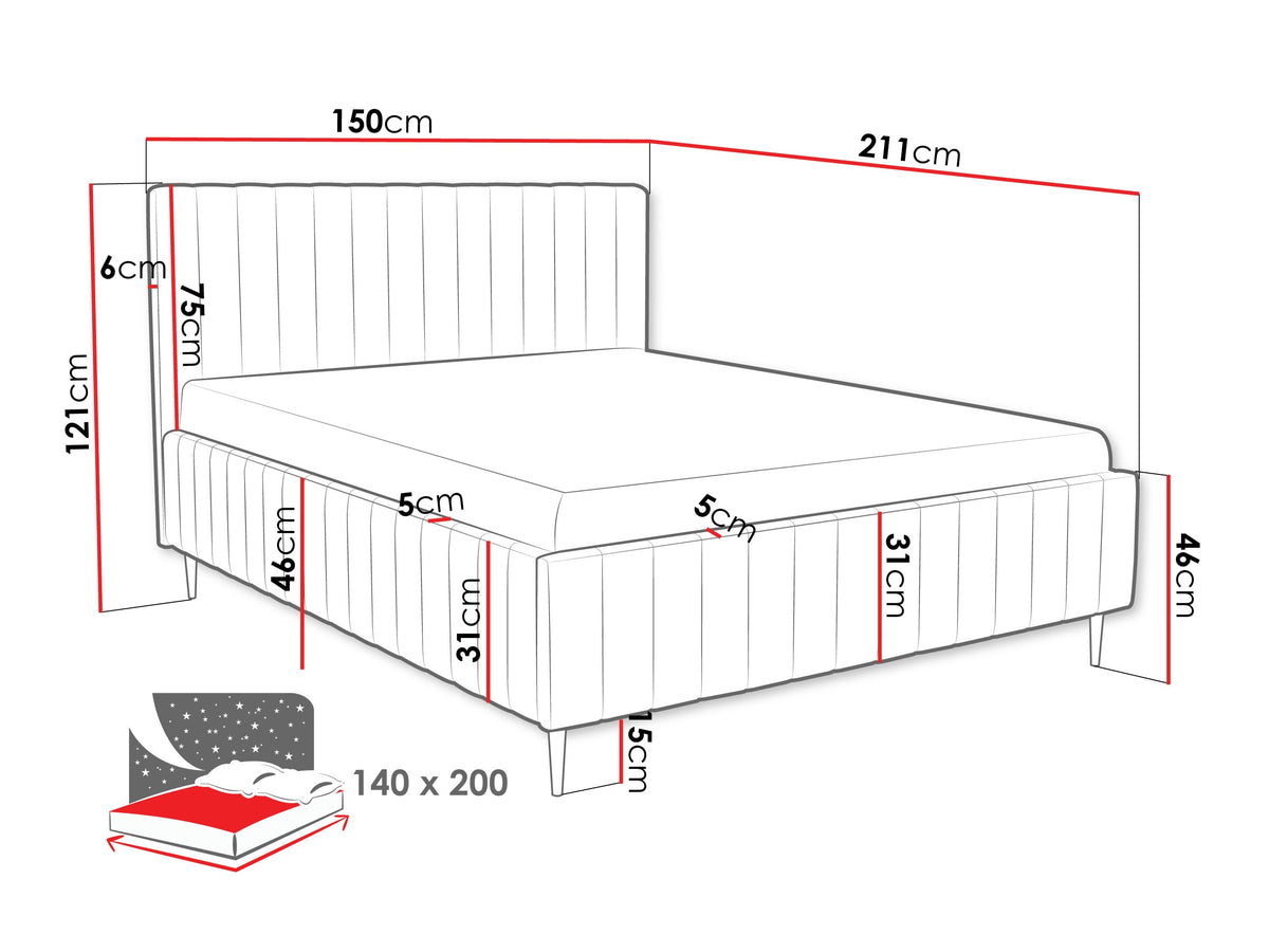 Bed 599227