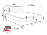 Continental bed 599033