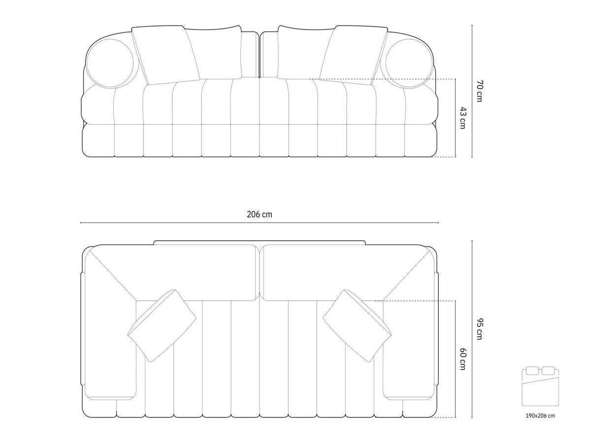 Sofa bed 599559