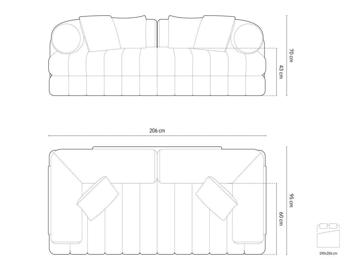 Sofa bed 599559