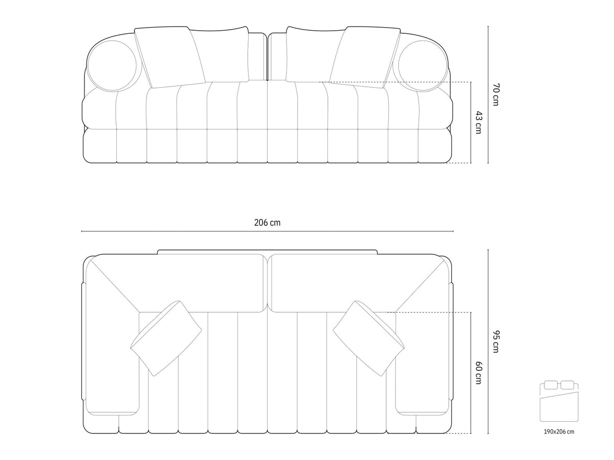 Sofa bed 599559