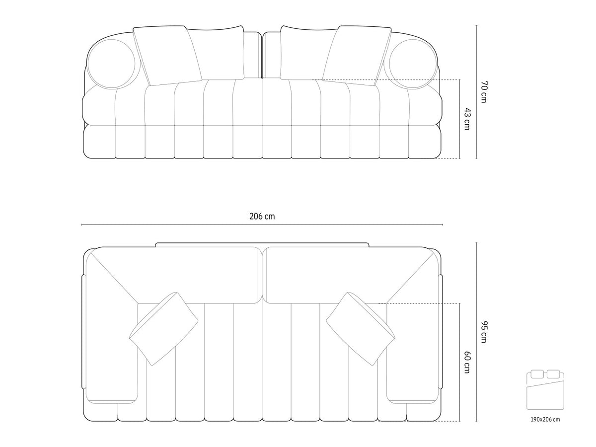 Sofa bed 599559