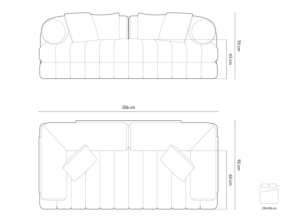 Sofa bed 599559