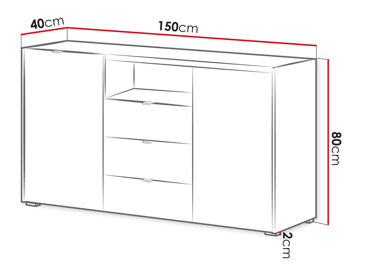 Chest of drawers 600053