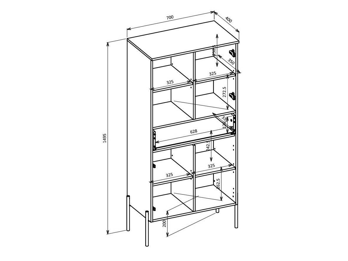 Bookcase 601517