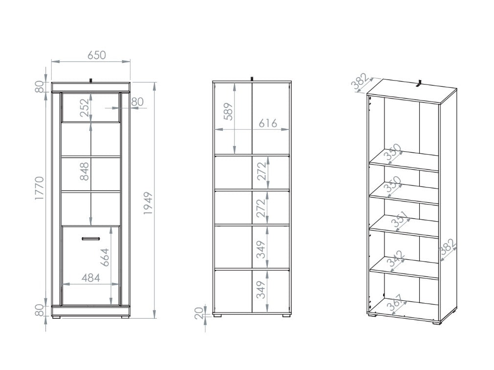 Bookcase 602041