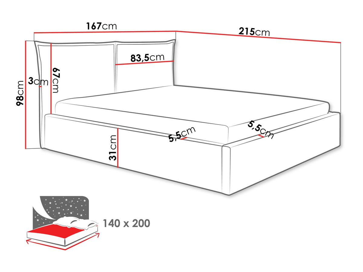 Bed 604859