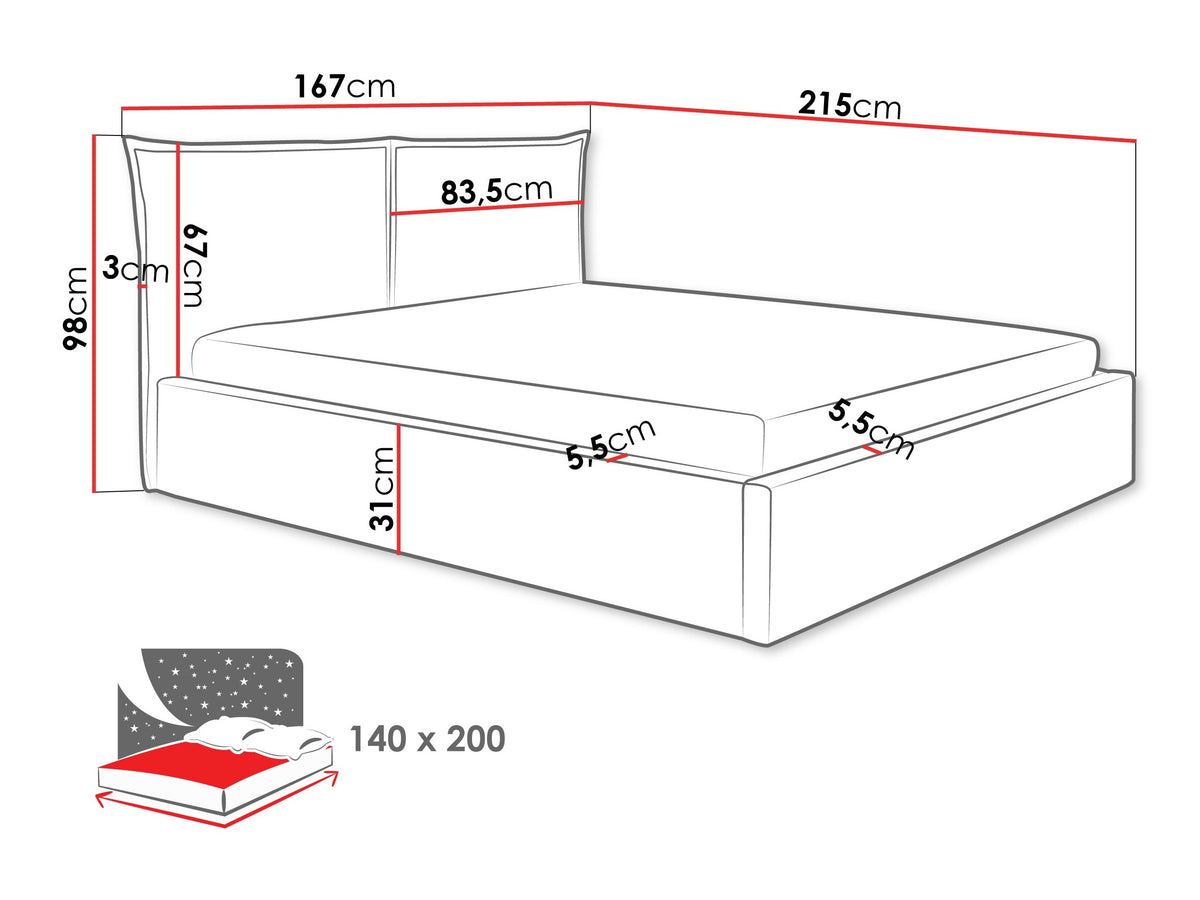 Bed 604859