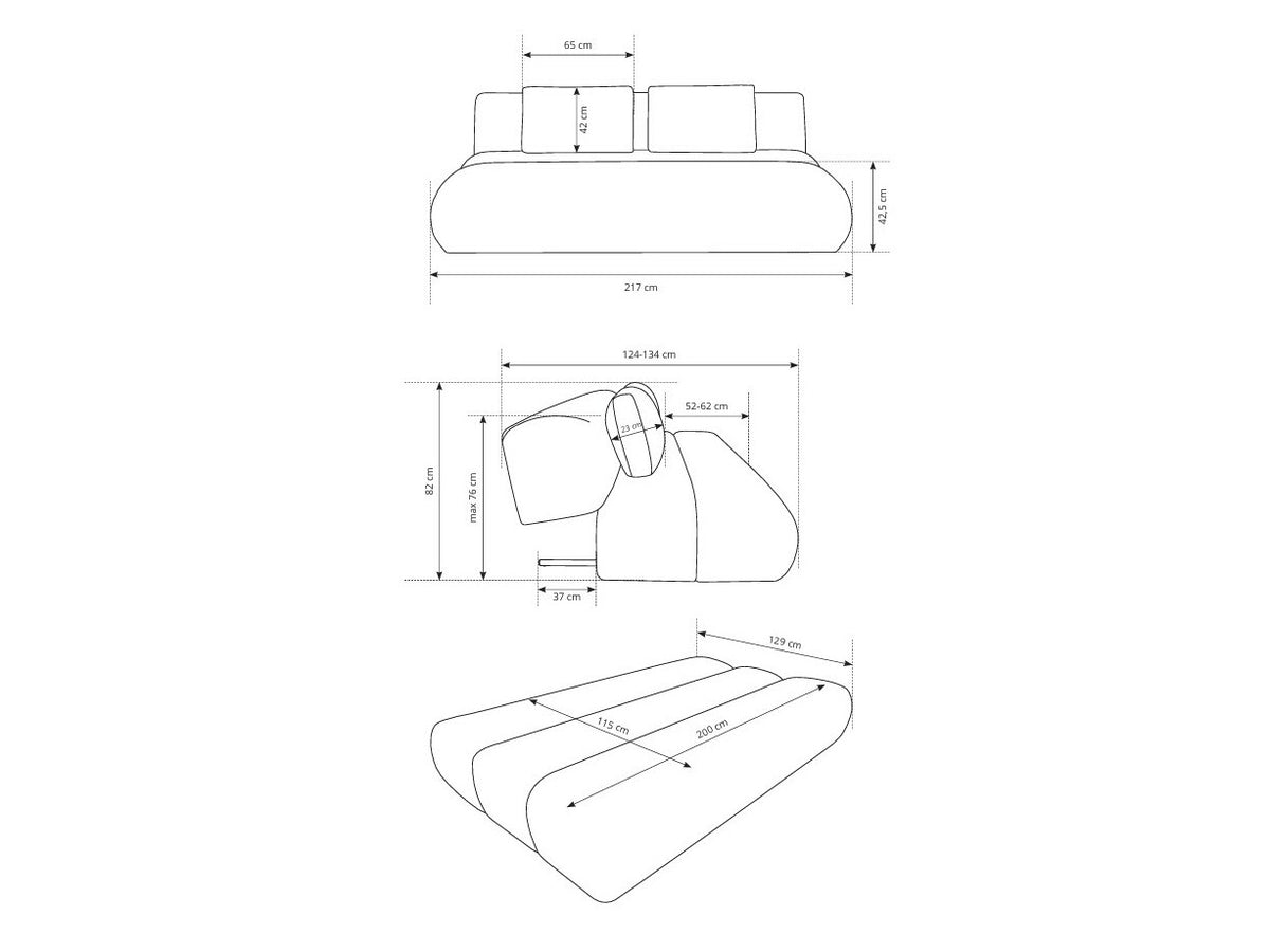 Sofa bed 605418