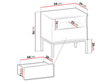 Bedside table 606662