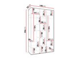 Wardrobe 607102