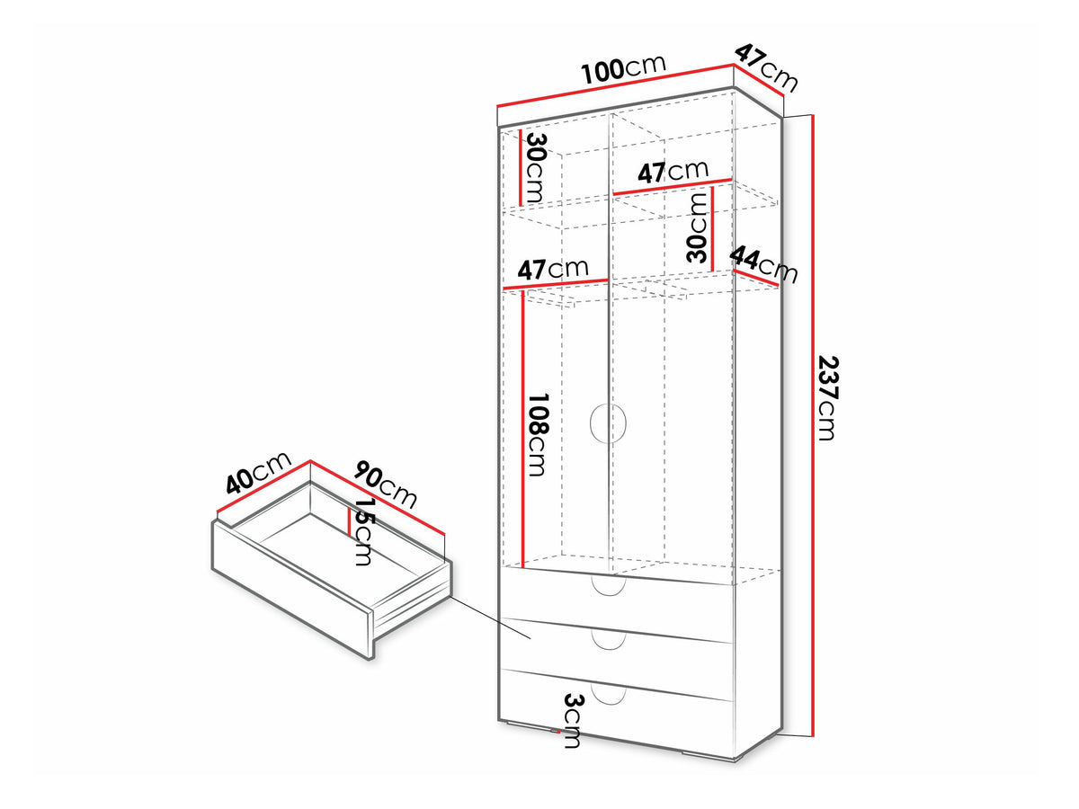 Wardrobe 607515