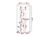 Corner wardrobe 607558
