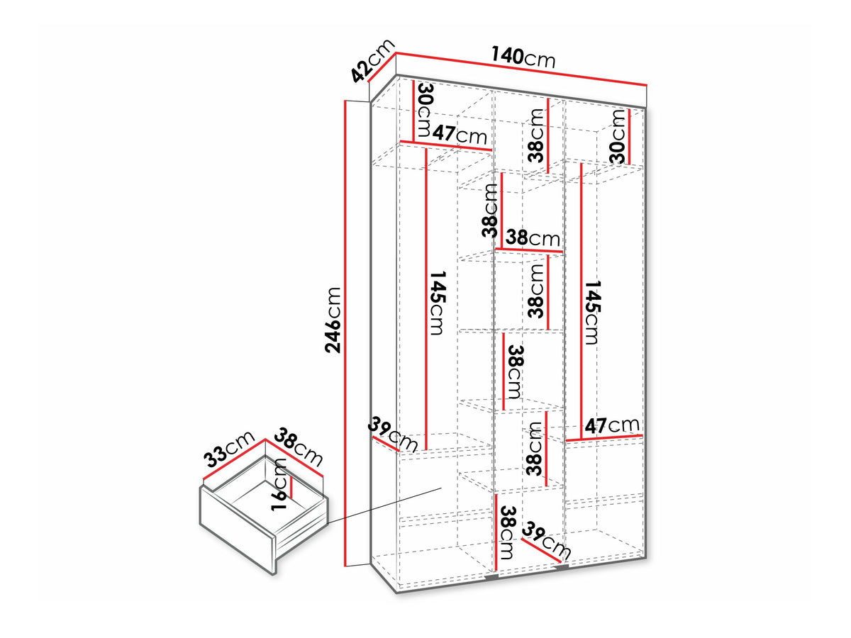 Wardrobe 608410