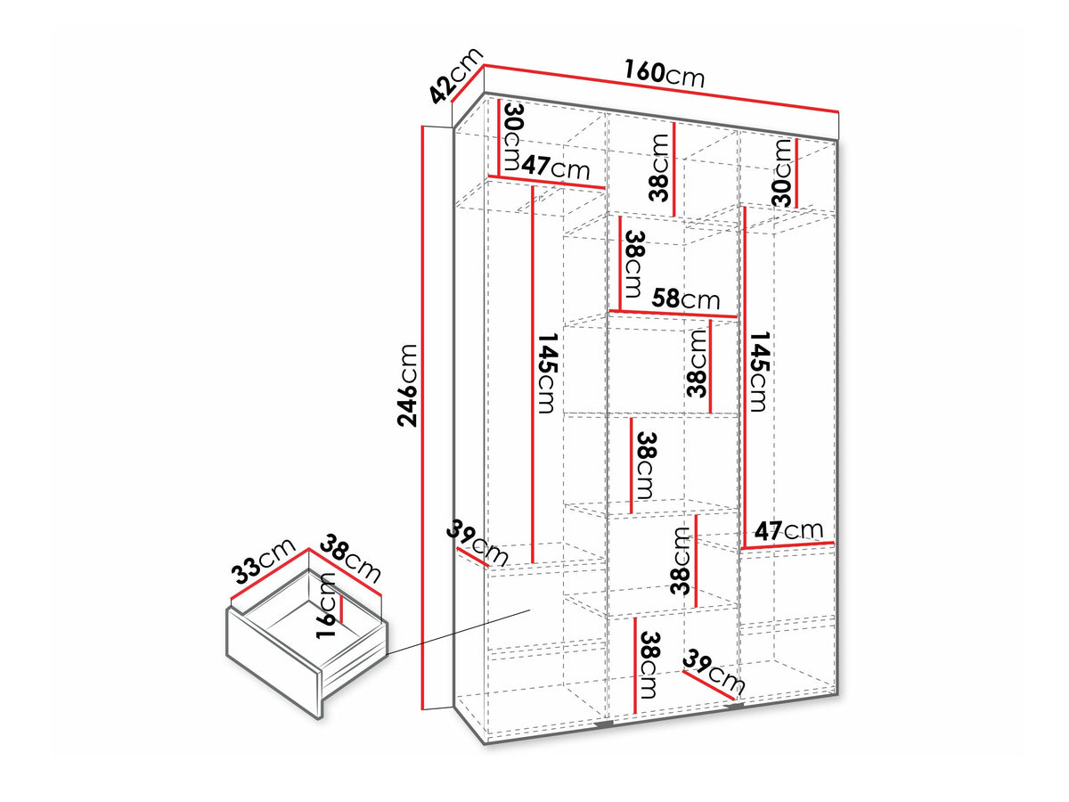 Wardrobe 608410