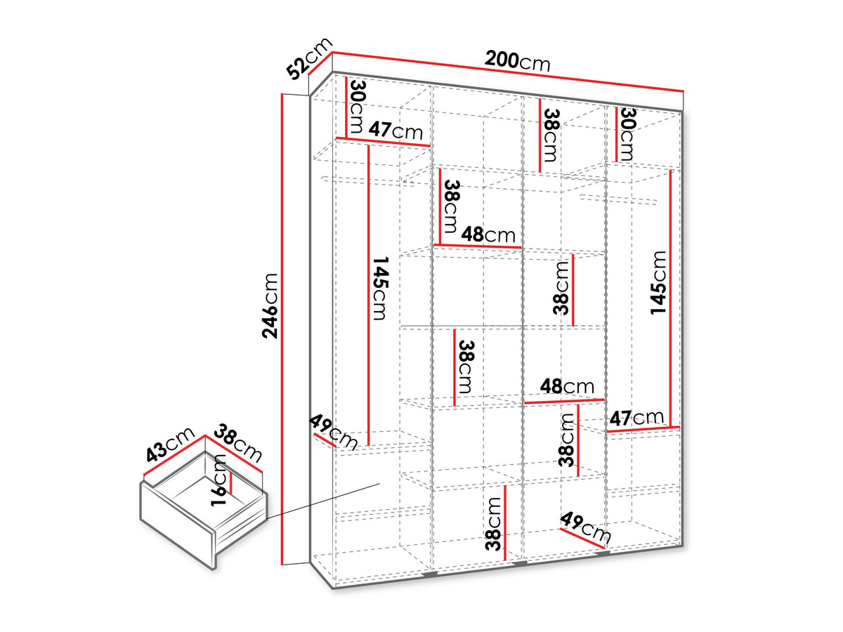 Wardrobe 608566