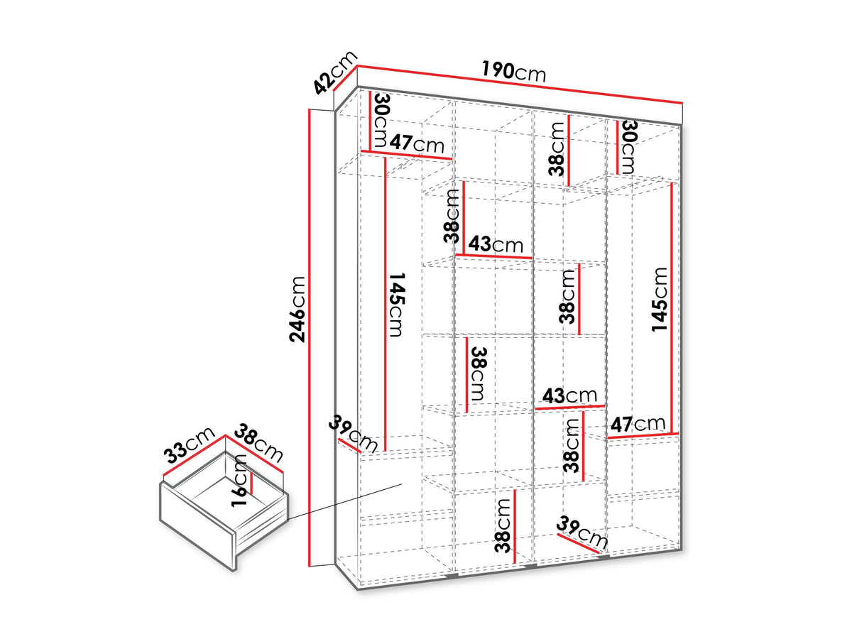 Wardrobe 607296