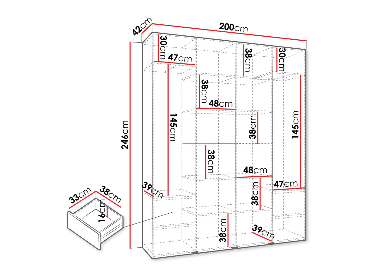 Wardrobe 607296