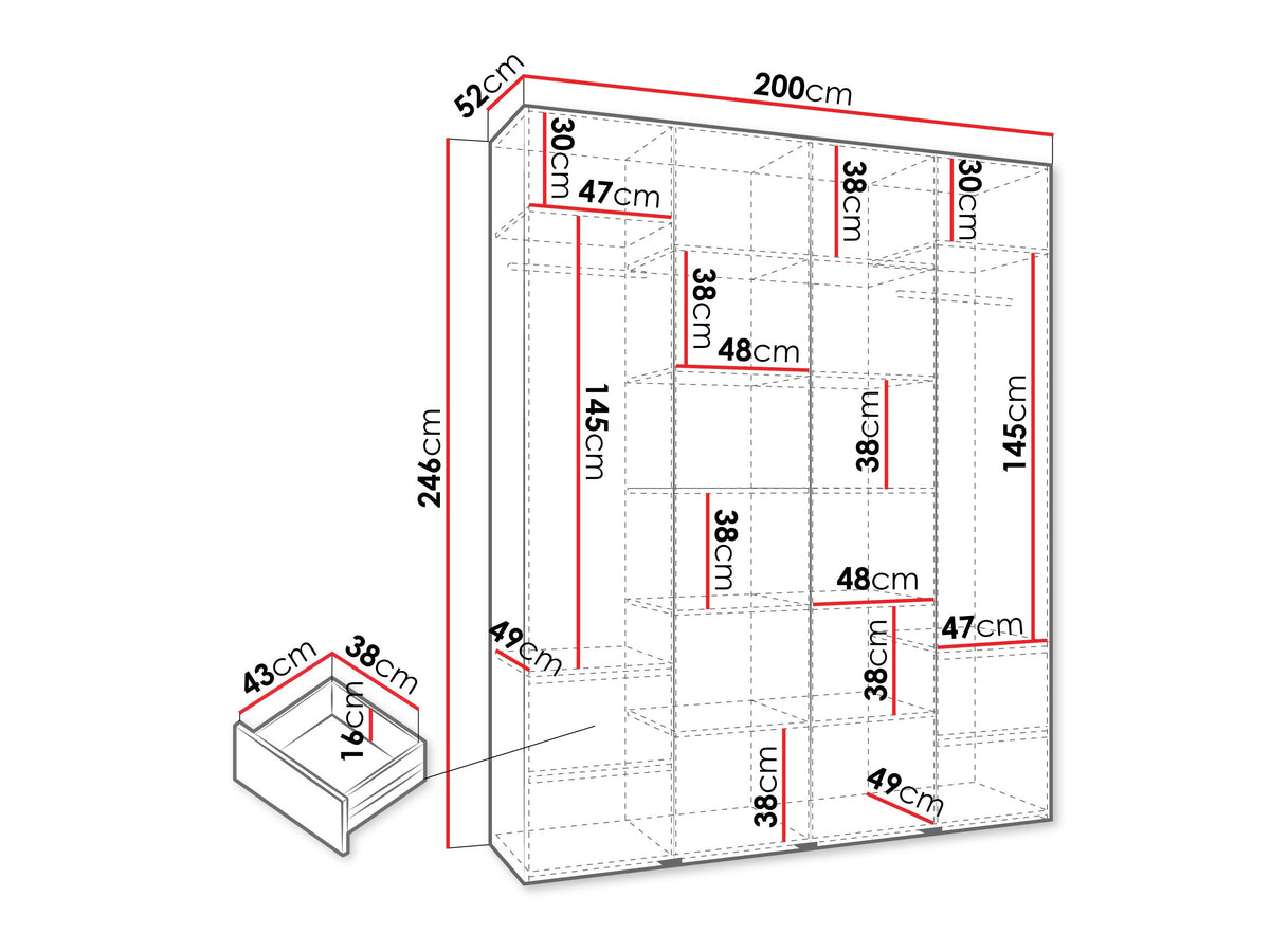 Wardrobe 607296