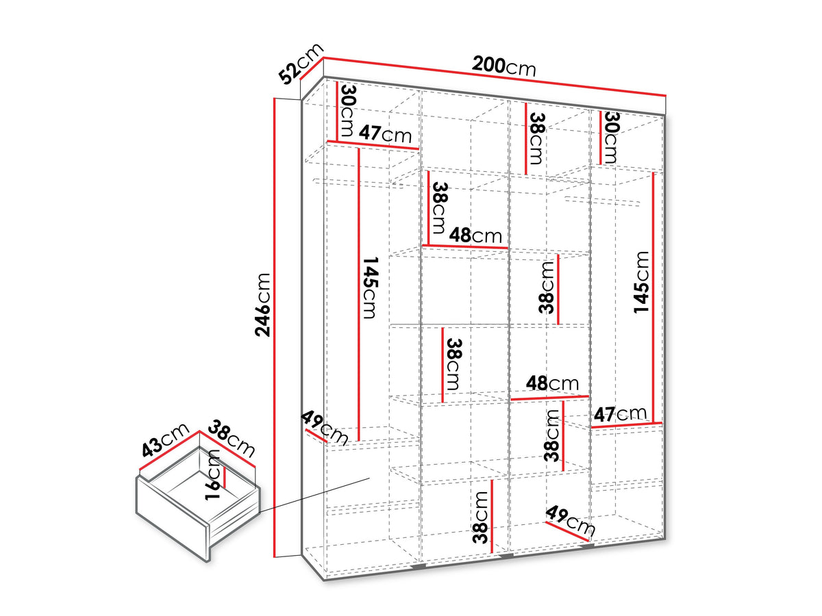 Wardrobe 607482