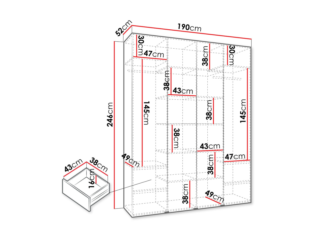 Wardrobe 607591
