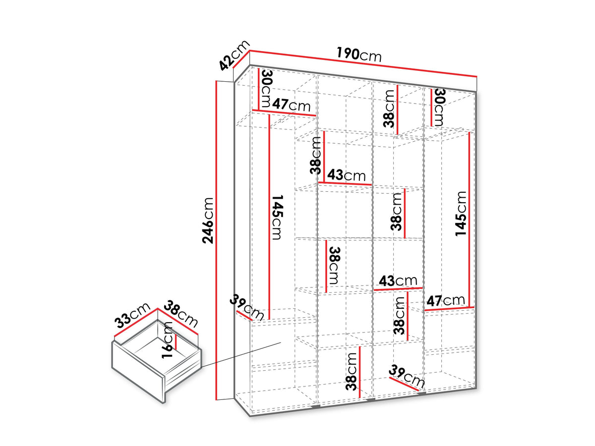 Wardrobe 607591