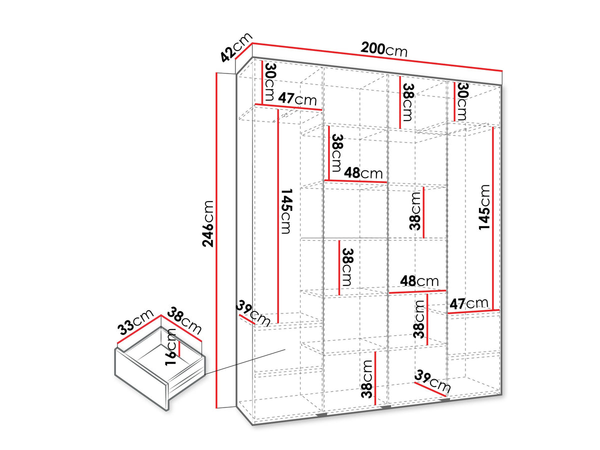 Wardrobe 607591