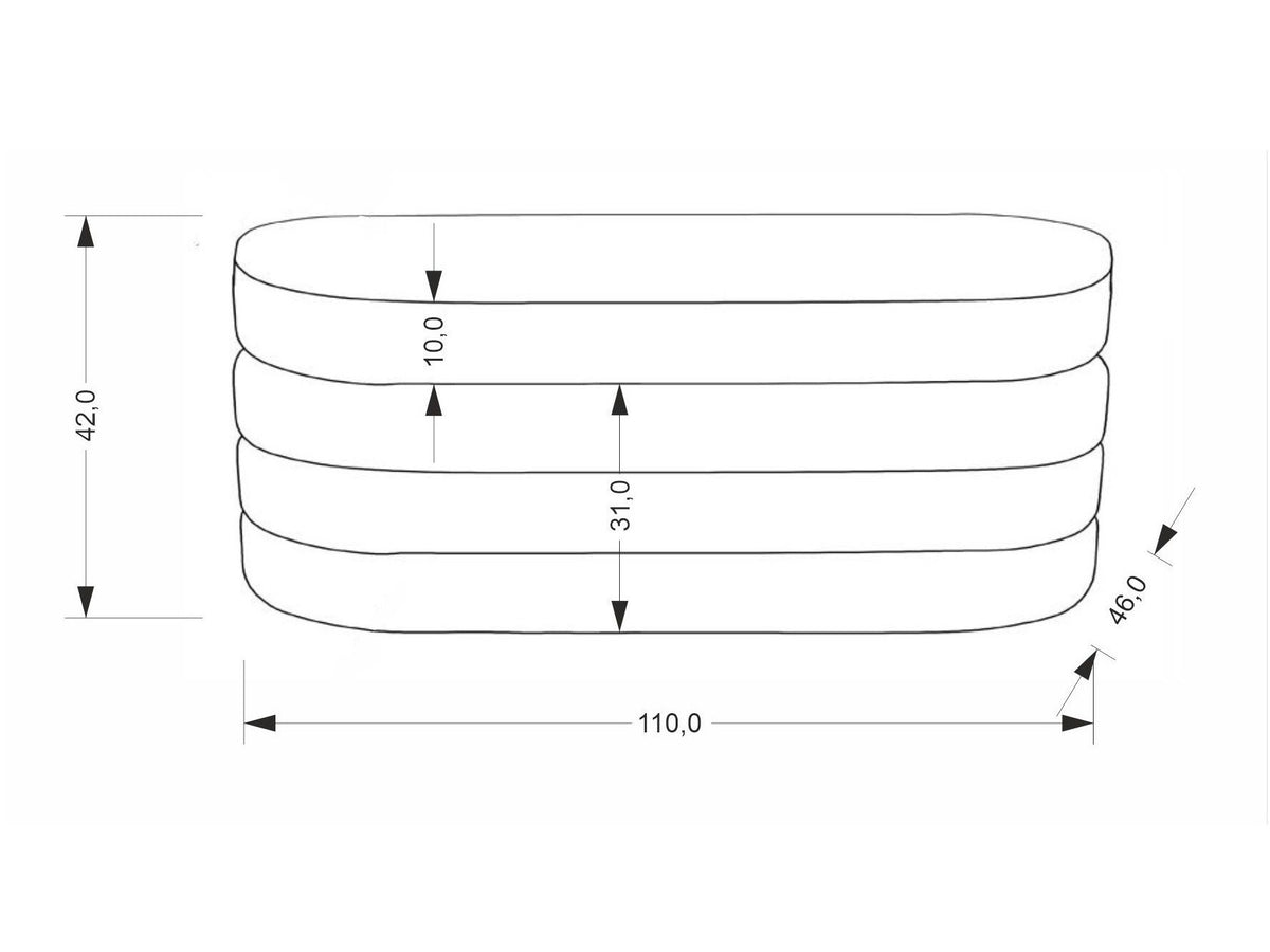 Upholstered bench 609335
