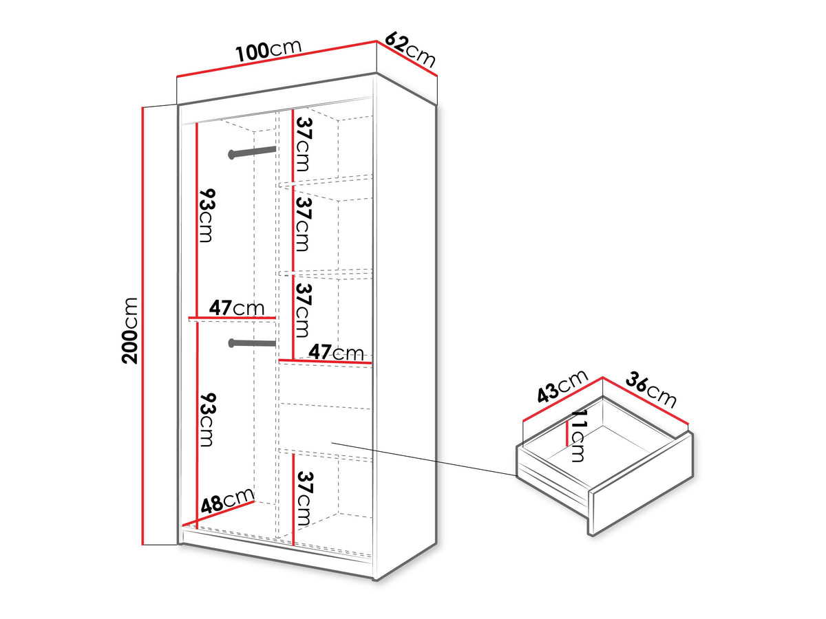 Wardrobe 609552