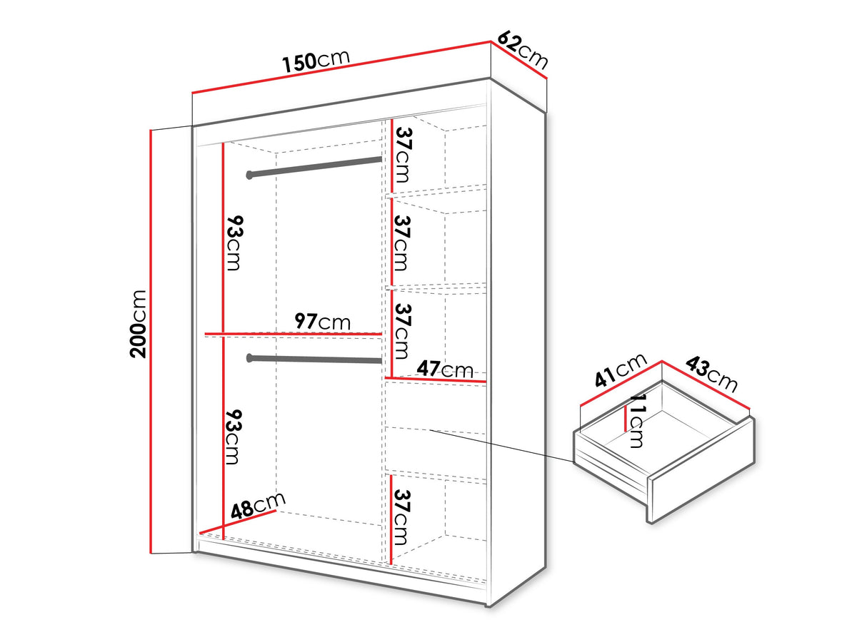 Wardrobe 609552