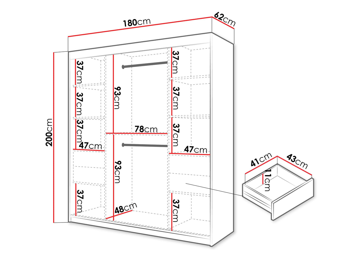 Wardrobe 609552