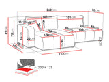Corner sofa 611650
