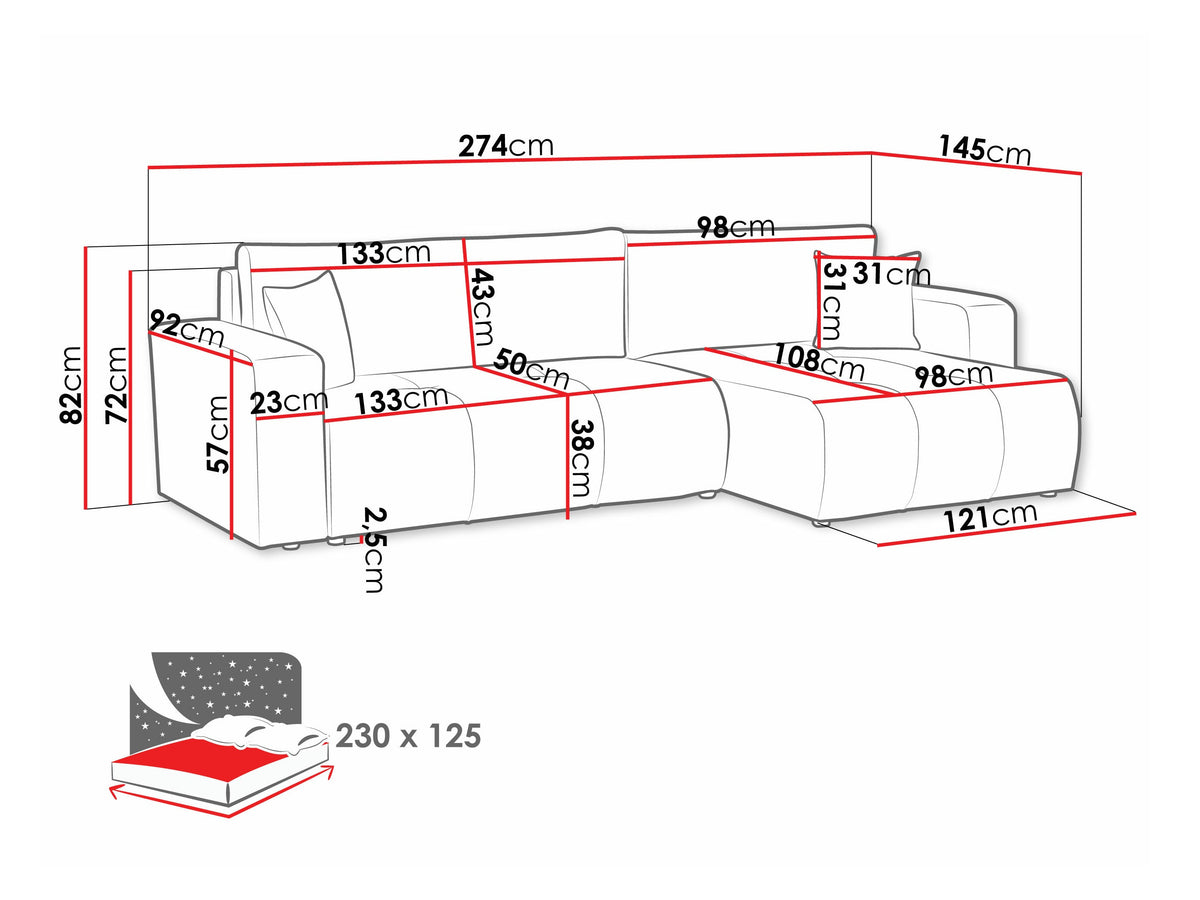 Corner sofa 584852