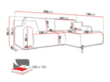 Corner sofa 611953