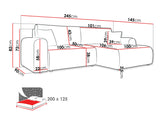 Corner sofa 611953