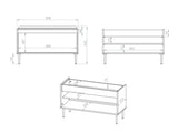 Shoe cabinet 614066