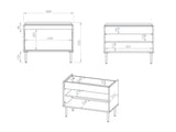 Shoe cabinet 614067