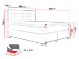 Continental bed 70811