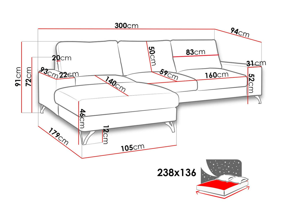Corner sofa 117418