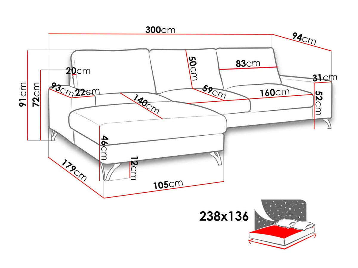 Corner sofa 117418